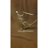 Skieur chute