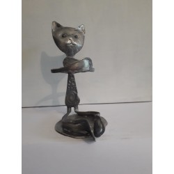 Porte crayon chat