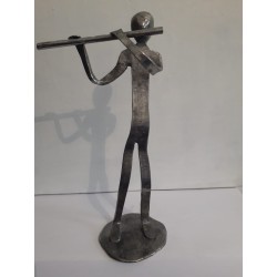 Sculpture flute traversière